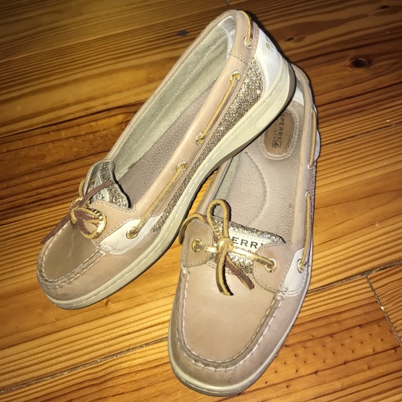 COPY - Sperry Top Sider Angelfish Gold Glitter Bo… - Picture 3 of 4